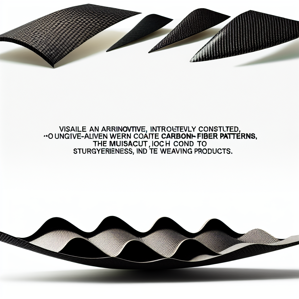 Innovative Woven Carbon Fiber for High-Performance Products Innovative Woven Carbon Fiber for High-Performance Products