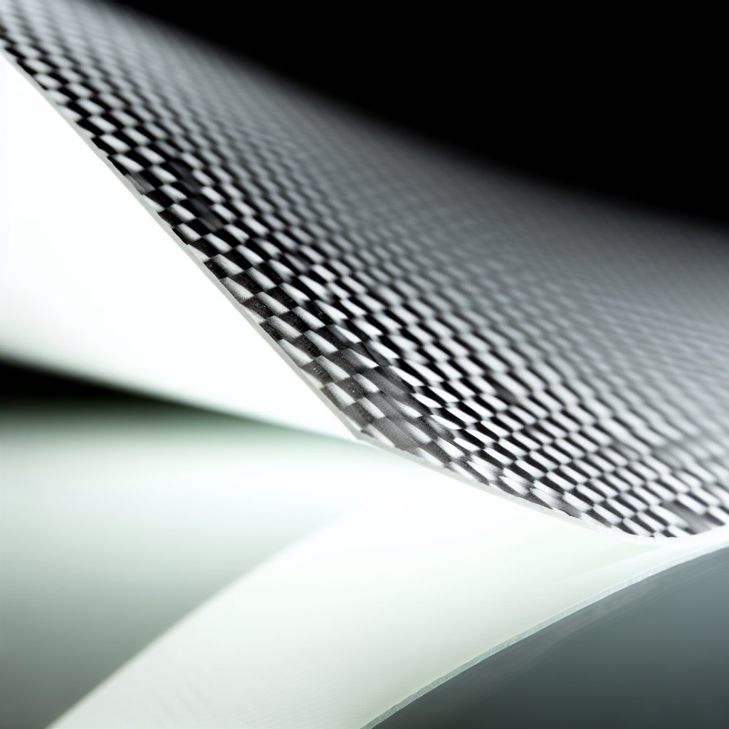 Sleek White Carbon Fiber Sheet for Modern Designs Sleek White Carbon Fiber Sheet for Modern Designs