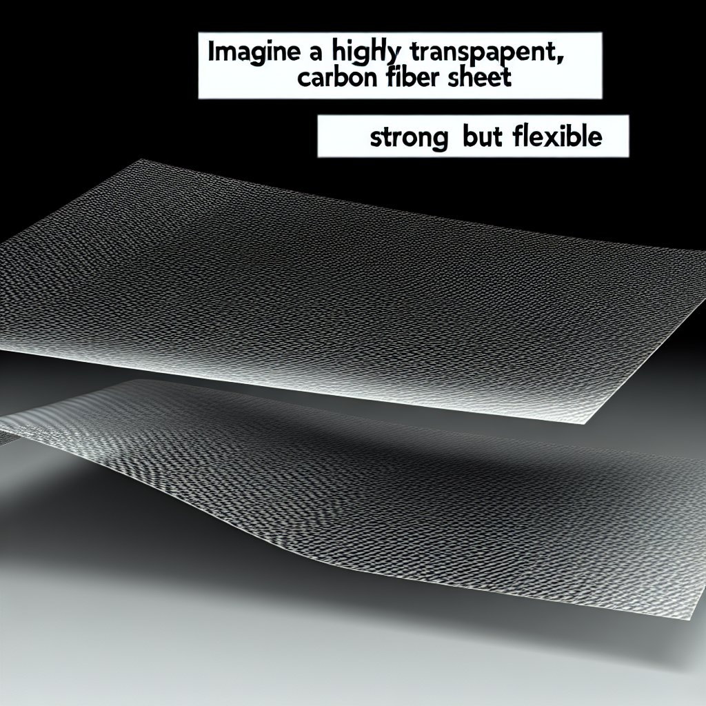 Transparent Carbon Fiber Sheets: See Through Strength