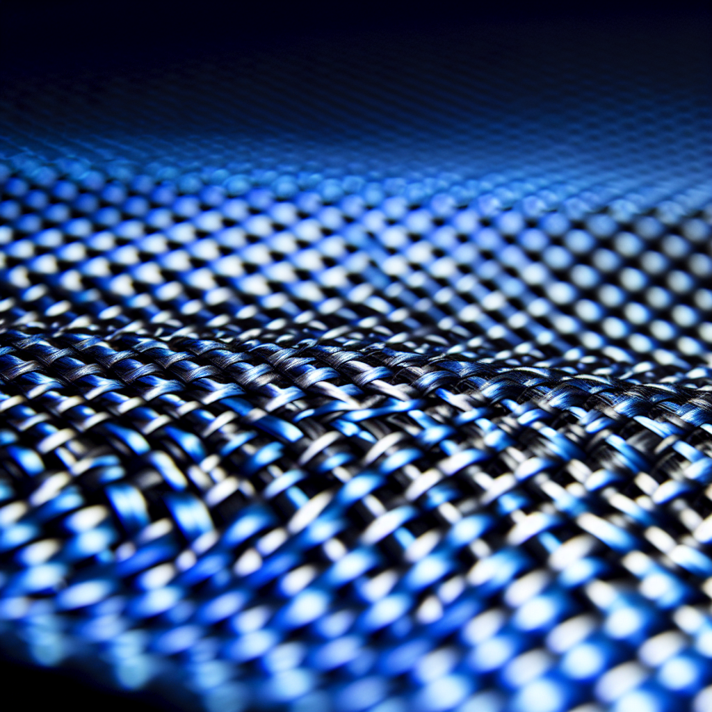 3K Blue Carbon Aramid Hybrid Fabric: Beauty Meets Strength 3K Blue Carbon Aramid Hybrid Fabric: Beauty Meets Strength