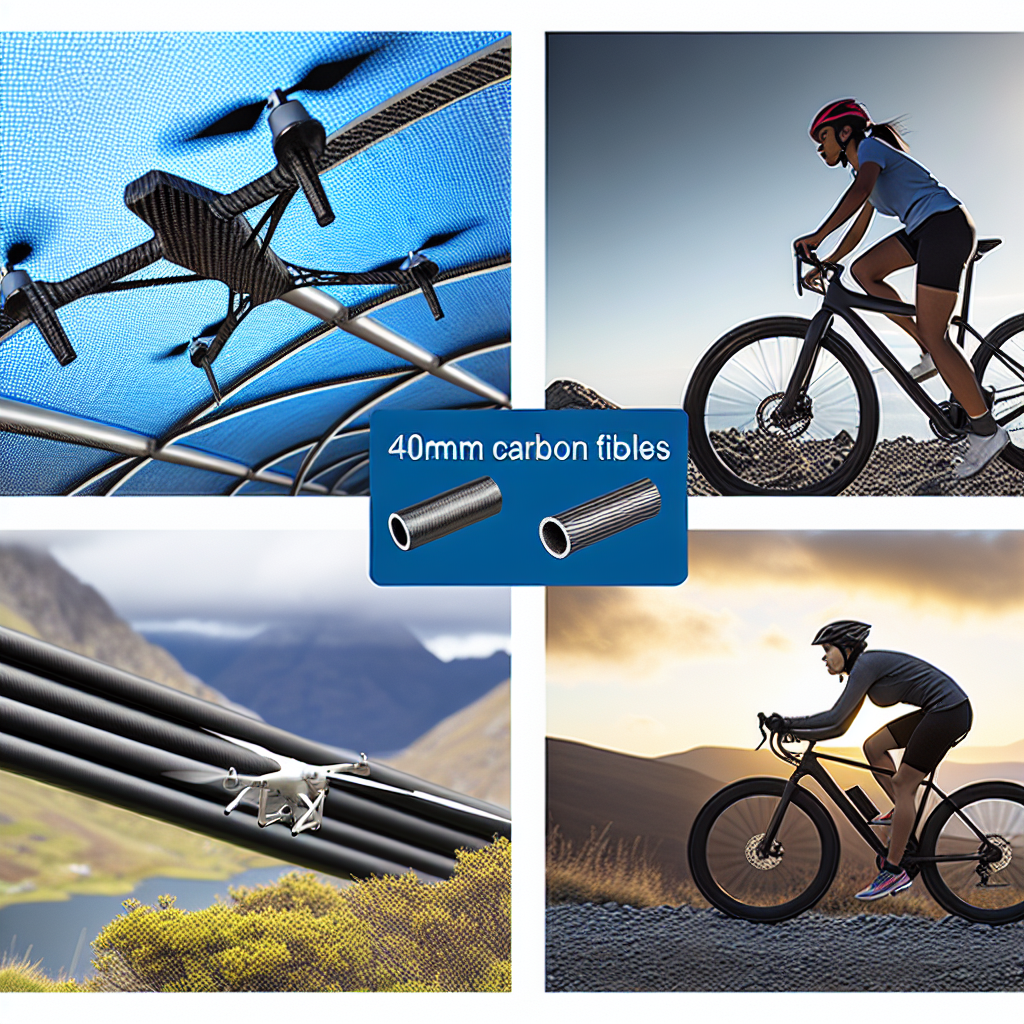 40mm Carbon Fiber Tube Applications for Drones, Bikes, and More 40mm Carbon Fiber Tube Applications for Drones, Bikes, and More