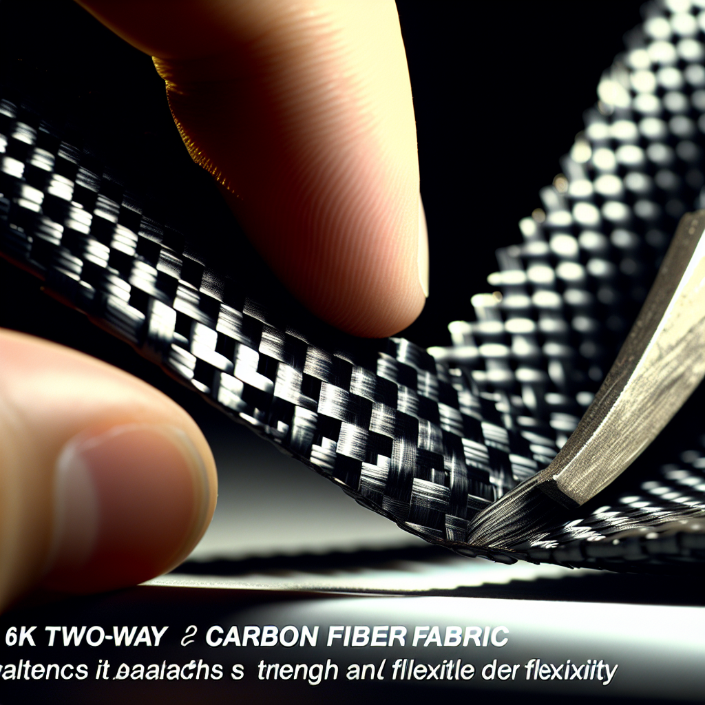 How 6K Two-Way Carbon Fiber Fabric Offers Balanced Strength and Flexibility How 6K Two-Way Carbon Fiber Fabric Offers Balanced Strength and Flexibility