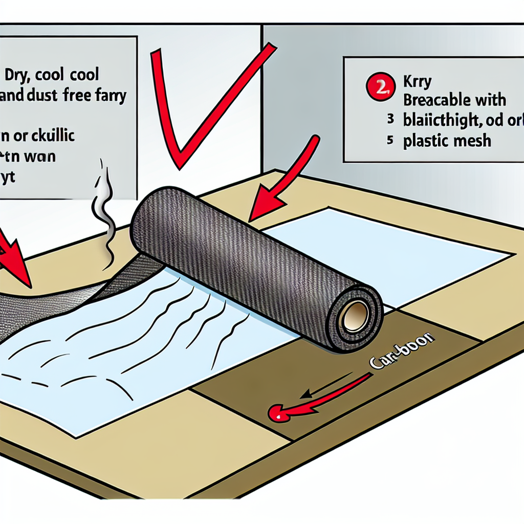 How to Store Carbon Fabric Properly?