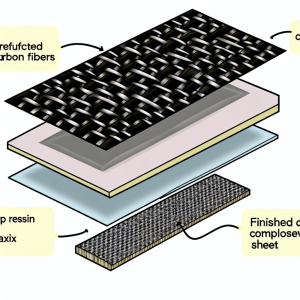 What Are the Main Components of a Carbon Composite Sheet?