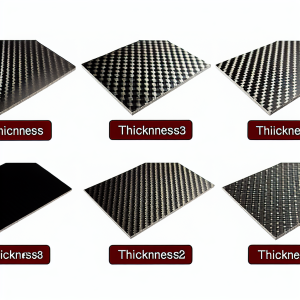 What Are the Thickness Options for Carbon Fiber Plates for Sale?