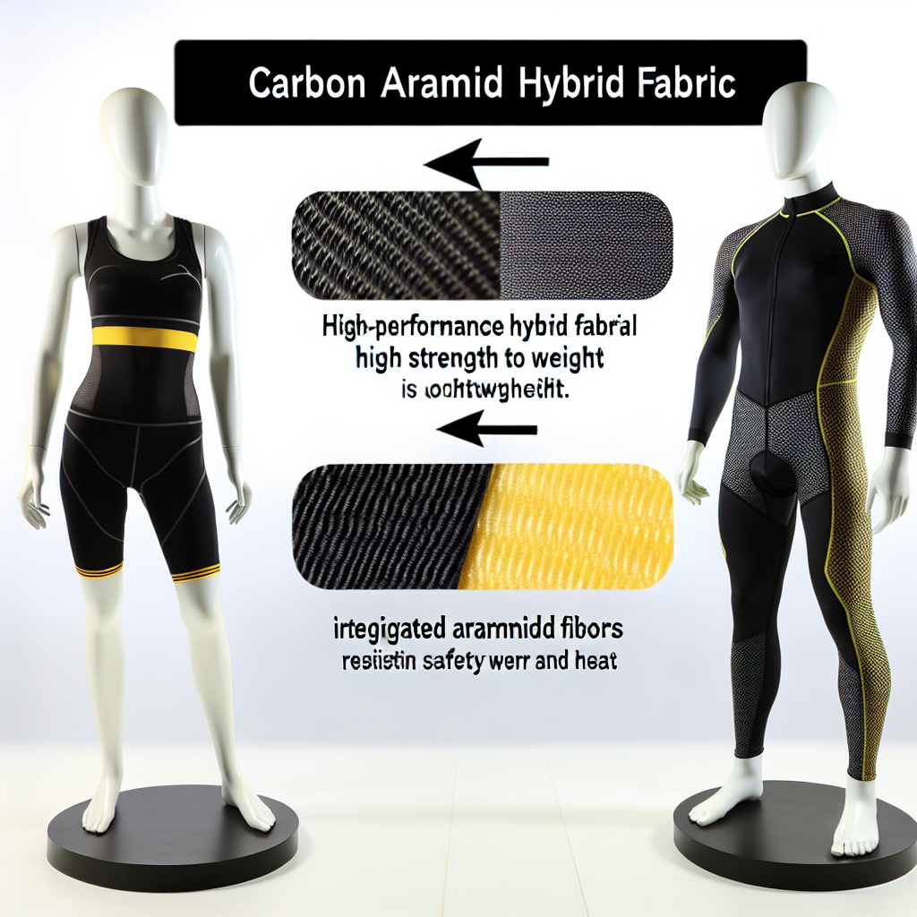 Carbon Aramid Hybrid Fabric: Lightweight Protection for Sports and Safety