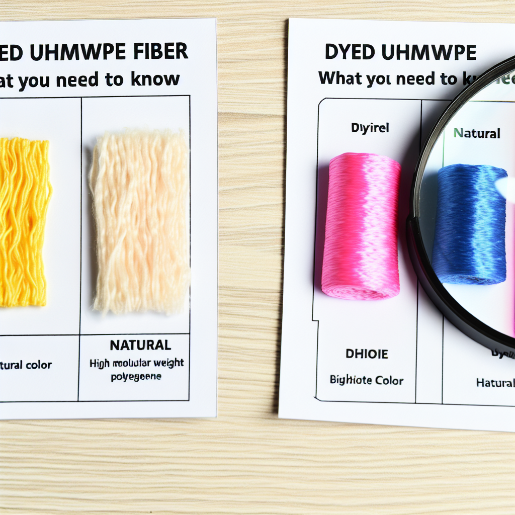 Dyed UHMWPE Fiber vs Natural: What You Need to Know