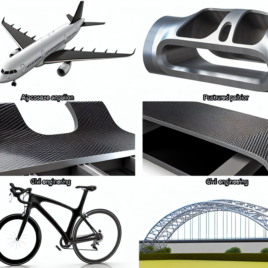 Top Applications of Customized Pultruded Carbon Fiber Structures