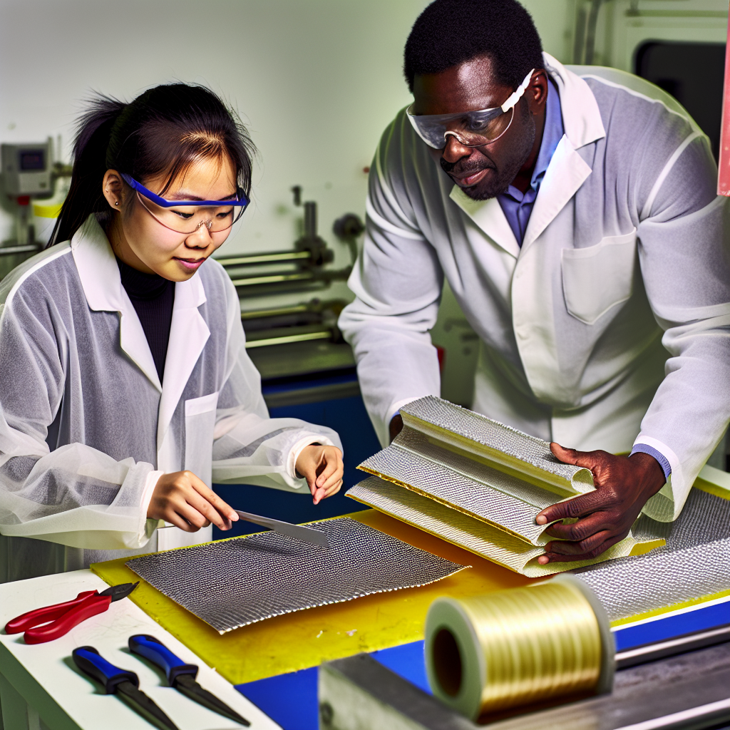 Building a Composite Part Using Prepreg Materials